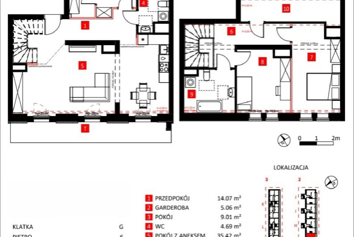 Rzut 13A/18 — Apartamenty Jeździecka