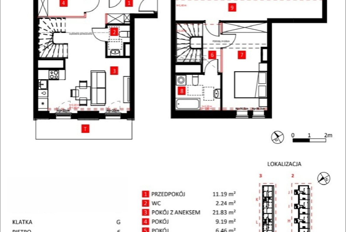 Rzut 13A/19 — Apartamenty Jeździecka