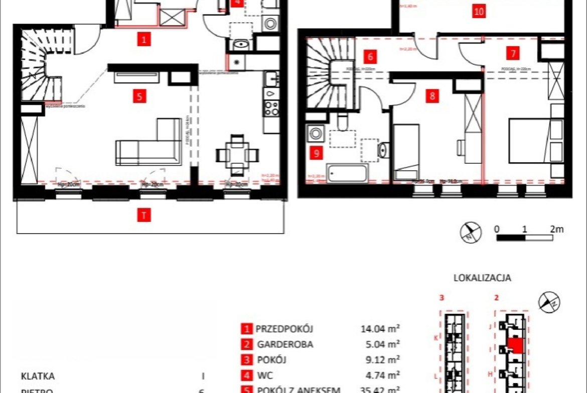 Rzut 15A/18 — Apartamenty Jeździecka